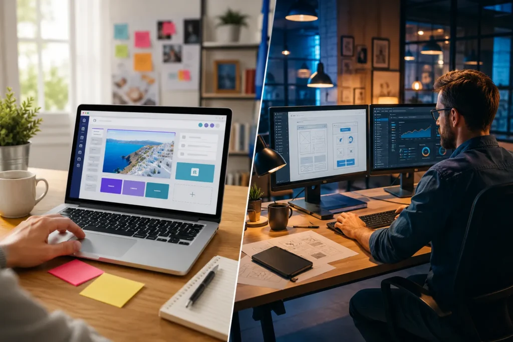 DIY Website Builder vs Hiring a Professional: What Actually Pays Off