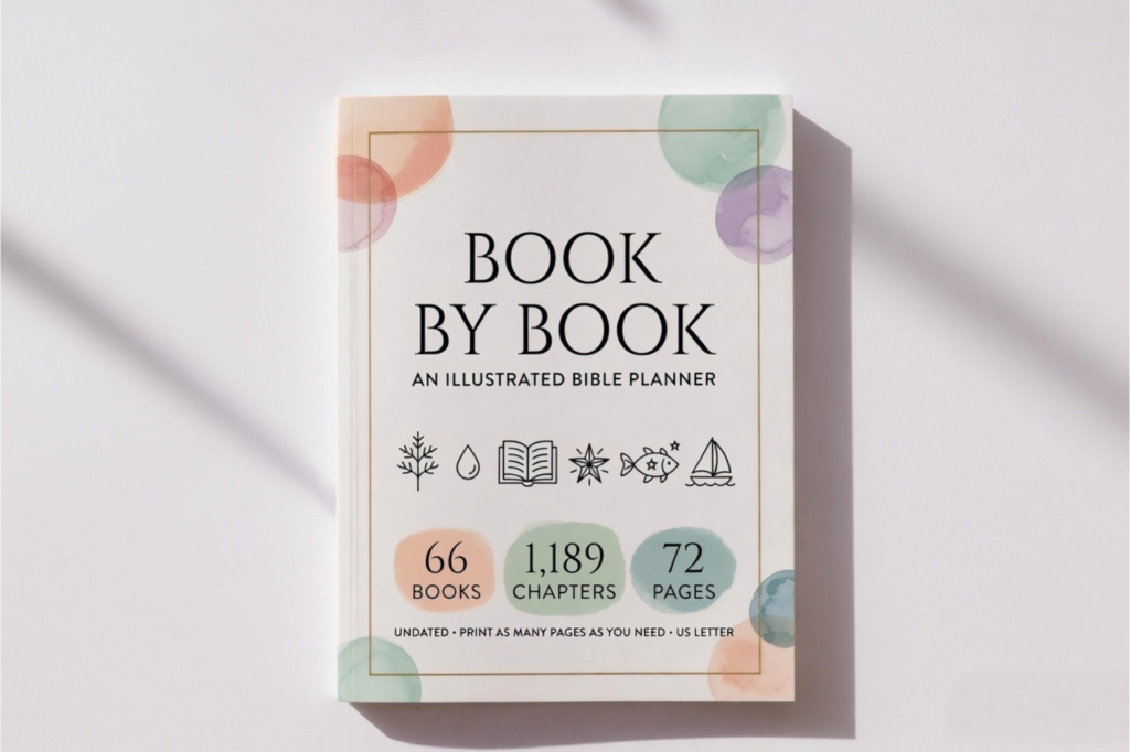 Bible reding planner front cover